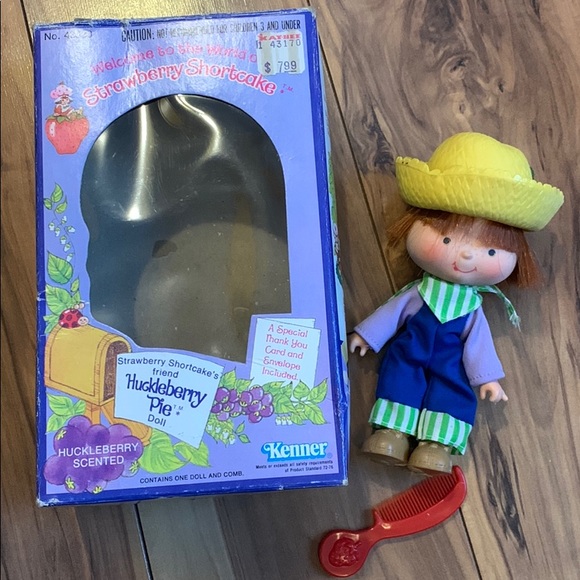 strawberry shortcake Other - 1980 Huckleberry pie vintage doll
